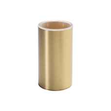 Croscombe Brushed Brass Tumbler and Holder
